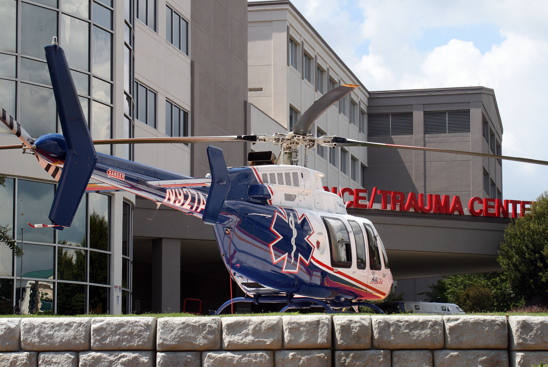 Air Methods Air Life helicopter